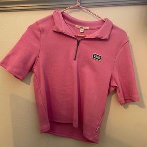 Vans Pink T Shirt Size L